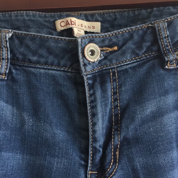 Cabi Zoe Boot Cut Flair Jeans Size 10 - Picture 3 of 6